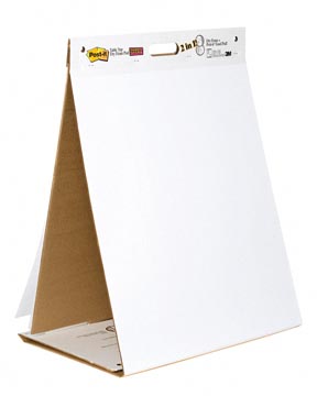 Table top whiteboard dry erase 20 vel  58,4 x 50,8 cm post-it