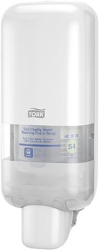 Distributeur pour savons moussants s4-systeme blanc tork