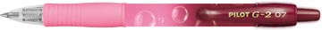 Pilot roller G-2 Bubble, moyen, rose