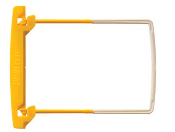 B.100 relieur jalemaclip jaune/blanc jalema