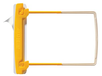 D.100 archiefbinders jalemaclip stickup geel/wit jalema