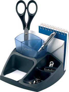 Porte-accessoires compact noir/bleu maped