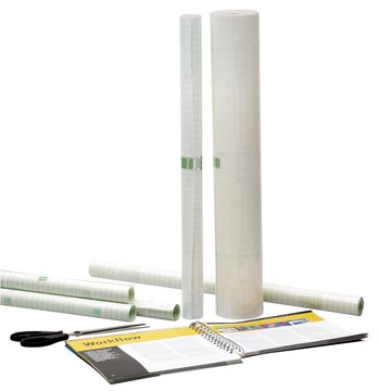 Rol zelfklevend plastiek 20m x 50 cm apli