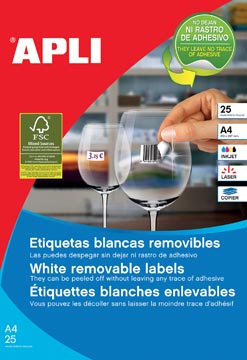 P.25 vel 35,6 x 16,9 mm 80 etiket/vel apli