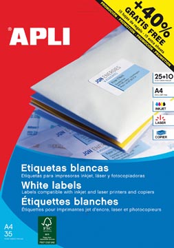 P.25 vel  70 x 37 mm  24 etiket/vel apli
