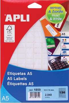 Bl 2312 etiq a5 10x16 print&amp;wr