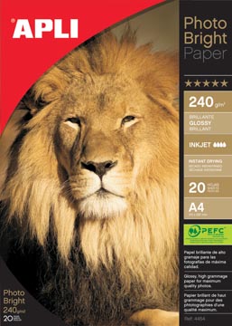 D.20 vel fotopapier 240gr a4 apli