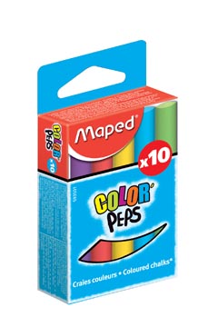 Craie assorti bte 10x maped