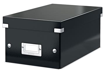 Boite de rangement click &amp; store 190 x 135 x 320 mm noir leitz