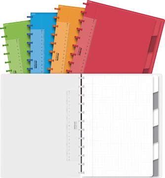 Cahier col/tab a4 comm 144p as