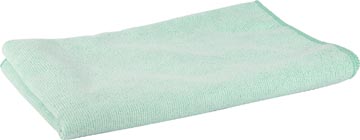 Serpillière en microfibre, ft 60 x 80 cm, vert, paquet de 5 pièces