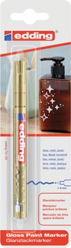 Bl 1x marqueur 751 d'or edding