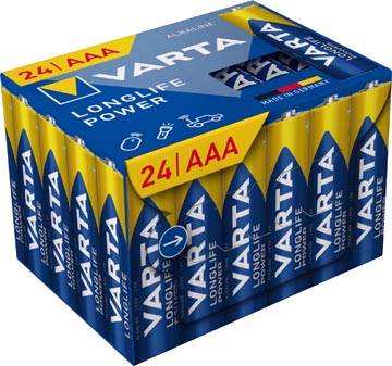 Bl. 24 piles longlife power aaa varta