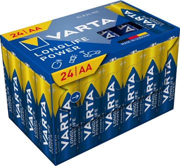 Bl. 24 batterij longlife power aa varta