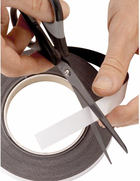 Bande magnetiq adhes 10mx 1 cm maul