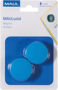 B.4 maulsolid aimant 32mm  2.5 kg bleumaul
