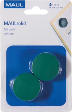 B.4 maulsolid aimant 32mm  2.5 kg vert maul