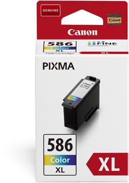 Canon cartouche d'encre CL-586XL, 300 pages, OEM 6226C001, 3 couleurs