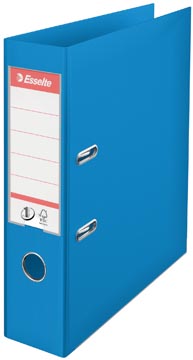 Ordner/hefboom pp 7,5cm a4 vivida blauw esselte