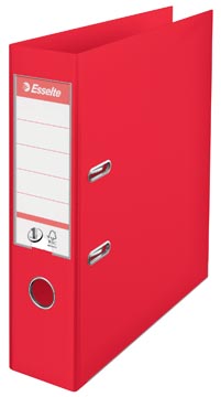 Ordner/hefboom pp 7,5cm a4 rood esselte