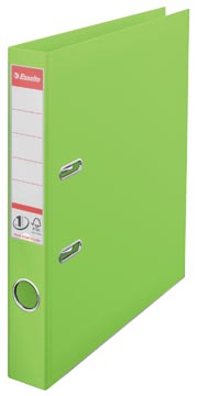 Ordner/hefboom pp 5cm a4 vivida groen esselte
