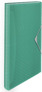 Chemise frontale colour'breeze pp a4 6 tabs vert esselte