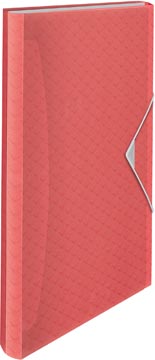 Trieur colour'breeze 6 compartiments corail esselte