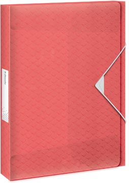 Esselte Colour'Breeze boîte de classement, ft A4, 2,5 cm, corail