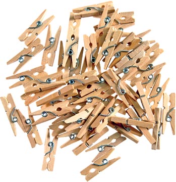 P.48 mini wasknijper hout bouhon