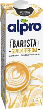 Alpro Barista plantaardige havermelk, 1 l, pak van 8 stuks