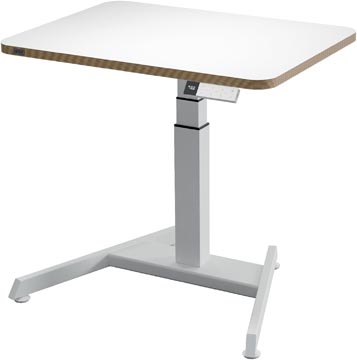 Leitz Ergo bureau assis/debout, petit, électrique, sur pied