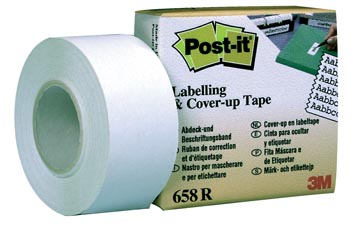 Correctietape 25 mm met afroller 658h post-it