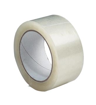 Kleefband pp 50 mm x 66 m doorschijnend