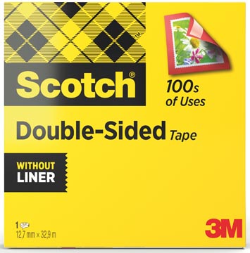 Rub.double face scotch 12mmx33