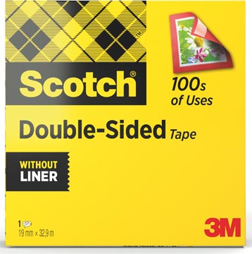 Rub.double face scotch 19mmx33
