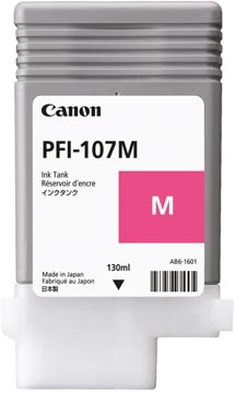 Canon cartouche d'encre PFI-107, 130 ml, OEM 6707B001, magenta