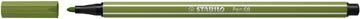 STABILO Pen 68 viltstift, mosgroen