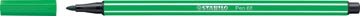 Viltstift pen 68 groen stabilo