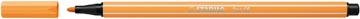 STABILO Pen 68 viltstift, papaya oranje
