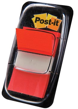Post-it index flags rood 50 tabs