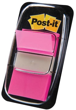 Post-it index flags roze 50 tabs