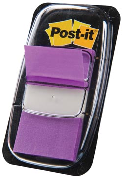 Post-it index flags violet