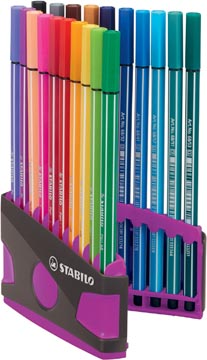 B.20 feutres pen 68 assorti stabil