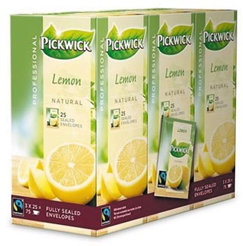 P.25 theezakjes citroen fairtrade pickwick