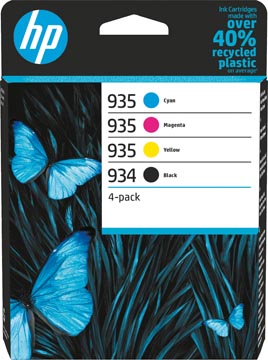 Hp cartouche d'encre multipack 934 noir + 935 cyan/magenta/jaune