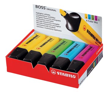 D.10 markeerstiften assorti stabilo boss 