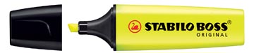 Markeerstift geel stabilo boss