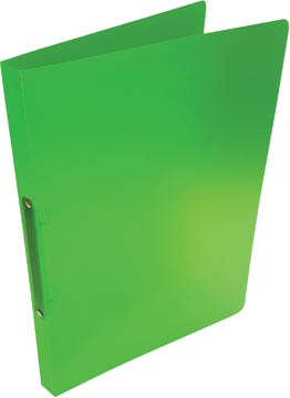 Ringmap - 2 ringen dia 16 mm - rug 22 mm vert transparent alpha