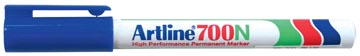 Permanent marker artline 700 blauw
