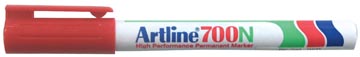Permanent marker artline 700 rood